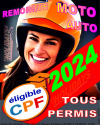 Permis moto CPF 2024 Nievre 58 nevers, Holidays, auto-ecole